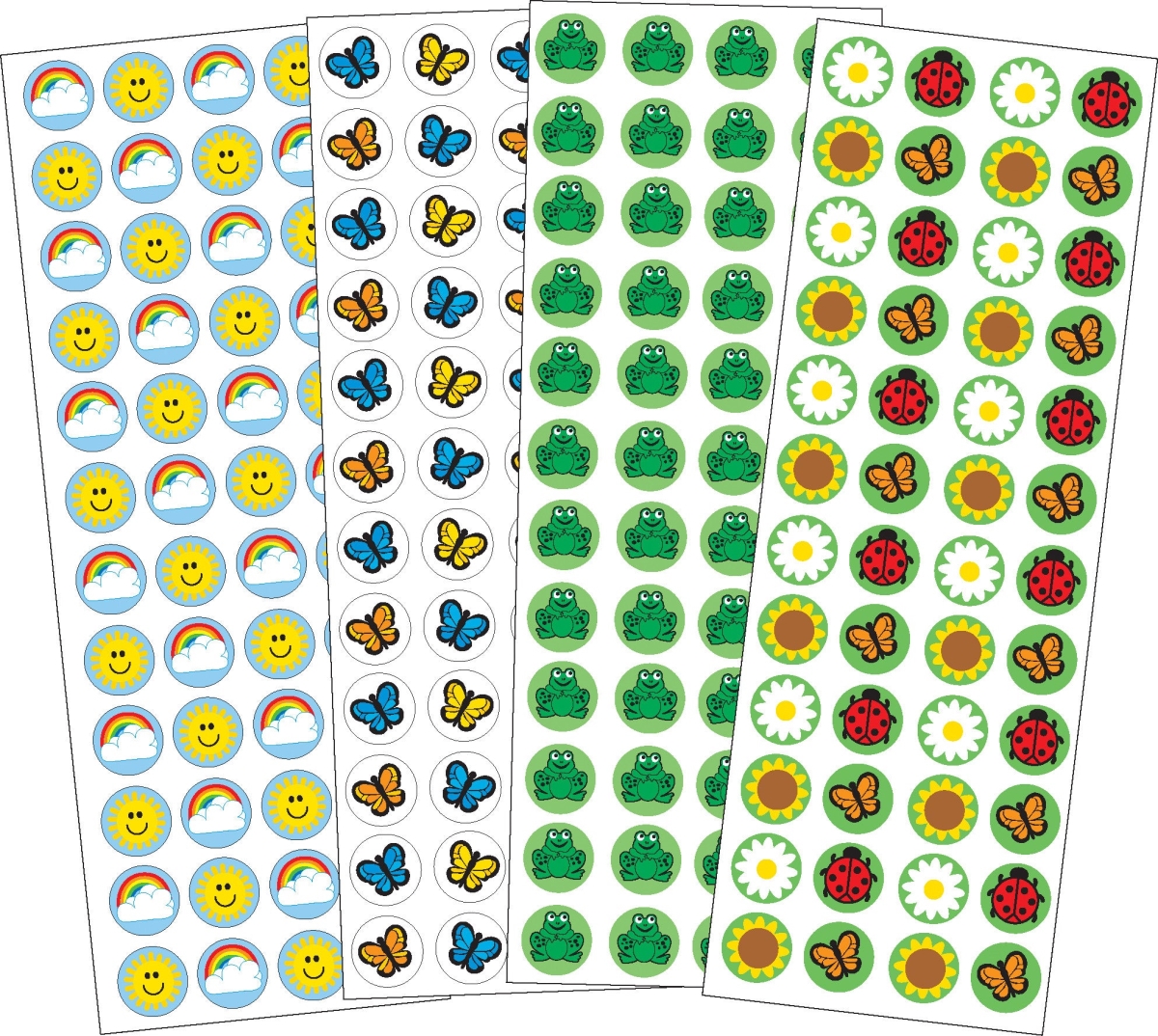 SE-2562 0.375 in. Spring Sticker Set