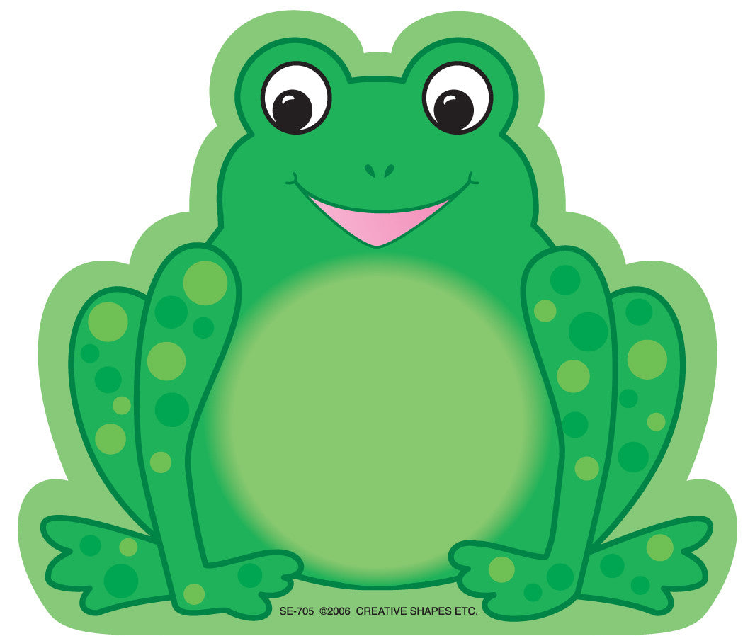 SE-0705 3 x 3 in. Mini Frog Notepad