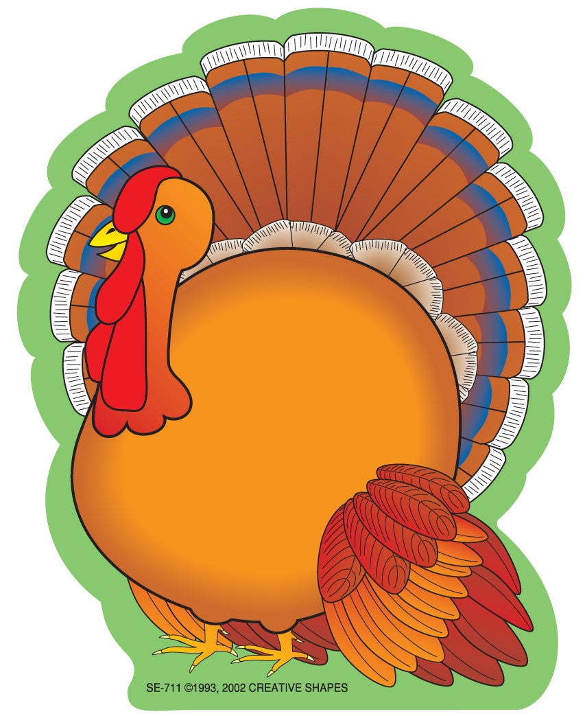 SE-0711 3 x 3 in. Mini Turkey Notepad