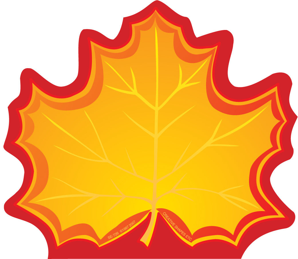 SE-0726 3 x 3 in. Mini Maple Leaf Notepad