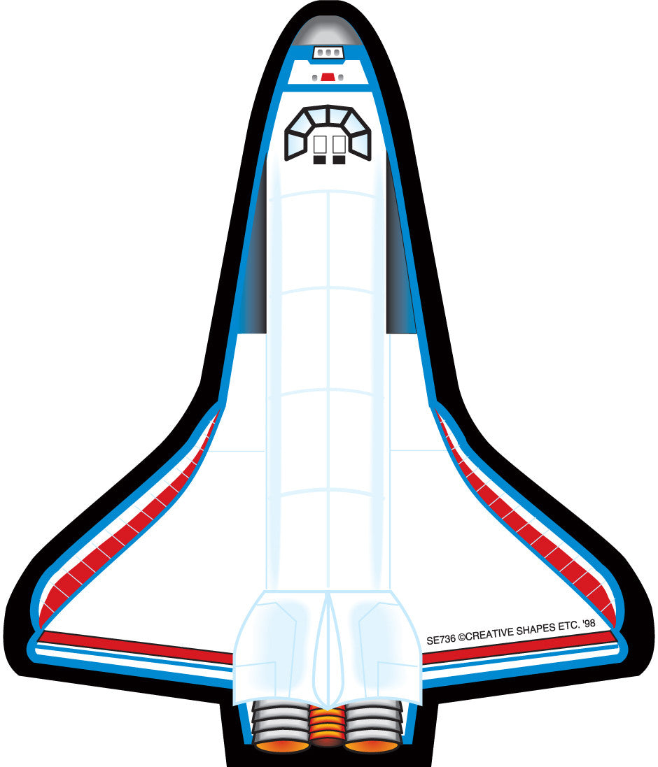 SE-0736 3 x 3 in. Mini Space Shuttle Notepad