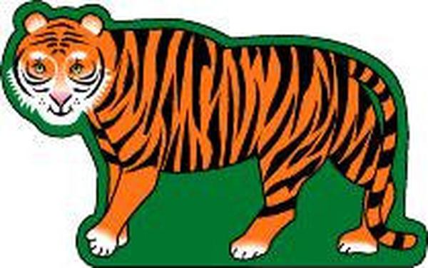 SE-0765 3 x 3 in. Mini Tiger Notepad