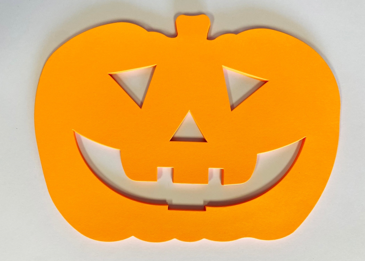 SE-6427 8 x 10 in. Jack O Lantern Bright Neon Single Color Super Cut-Outs