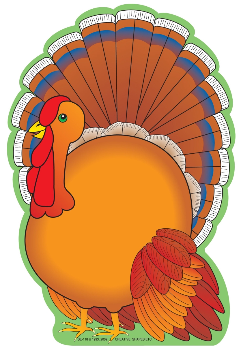 SE-0118 5 x 7 in. Turkey Notepad - Large