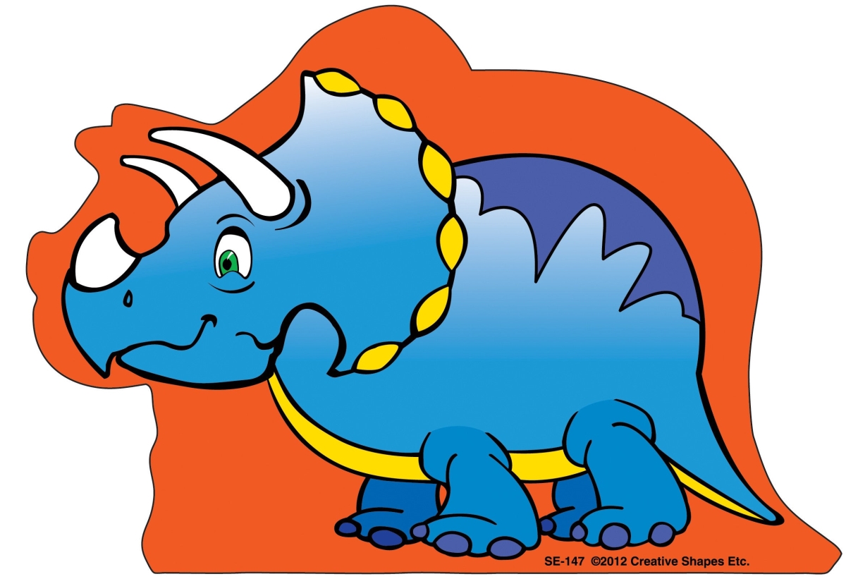 SE-0147 5 x 7 in. Triceratop Notepad - Large