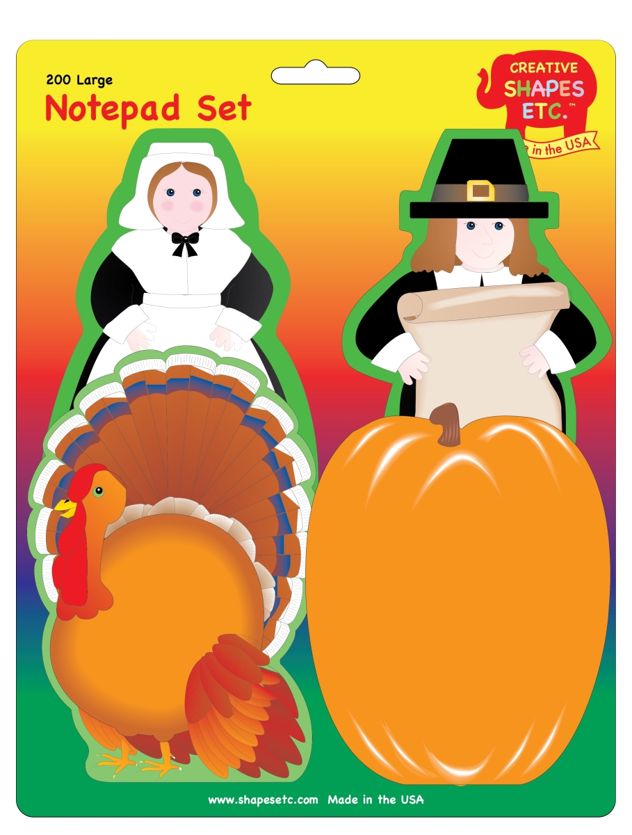 SE-0312 Thanksgiving Notepad Set - Large