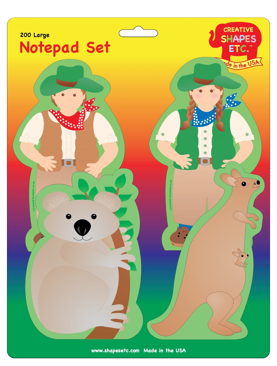 SE-0314 Australian Outback Notepad Set - Large