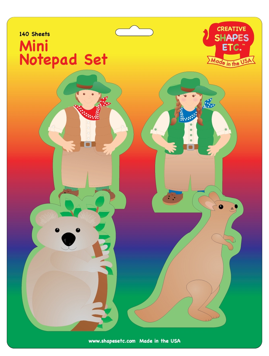 SE-0315 Australian Outback Mini Notepad Set