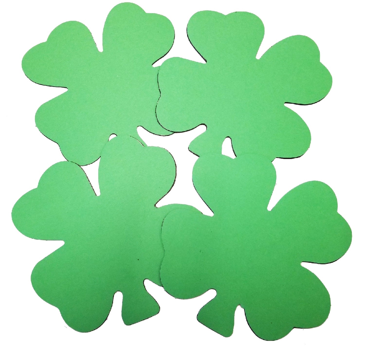 SE-3003 5.5 x 5.5 in. Single Color Four Leaf Clover Creative Magnets - Large