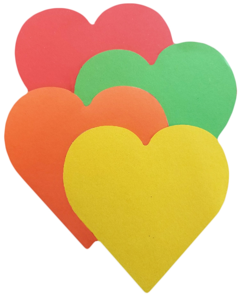 SE-3050 Heart Creative Magnets, Assorted Color - Large