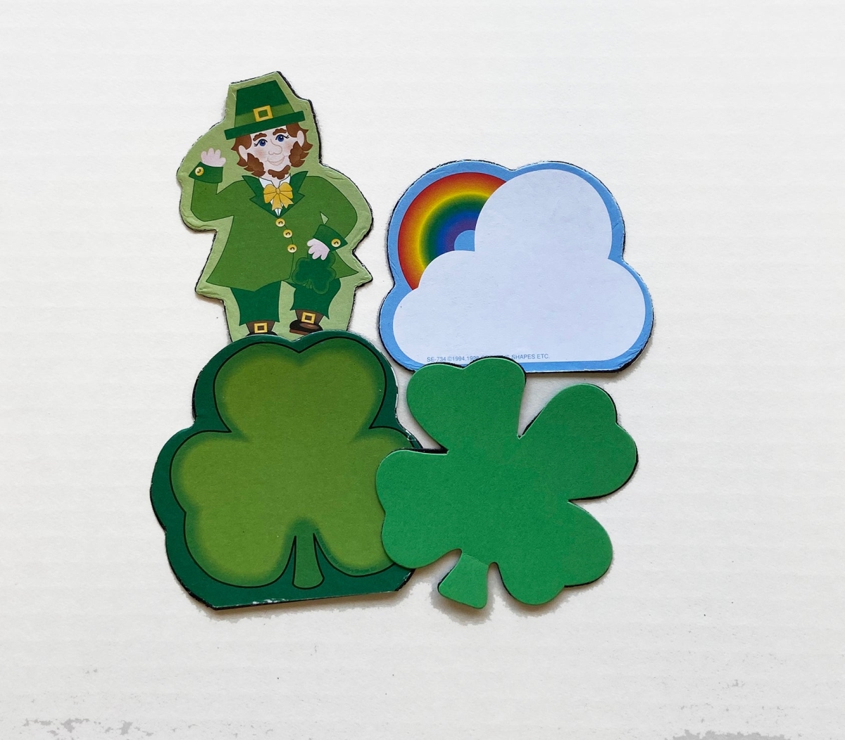 SE-3100 St. Patricks Day Set Image Magnets - Small