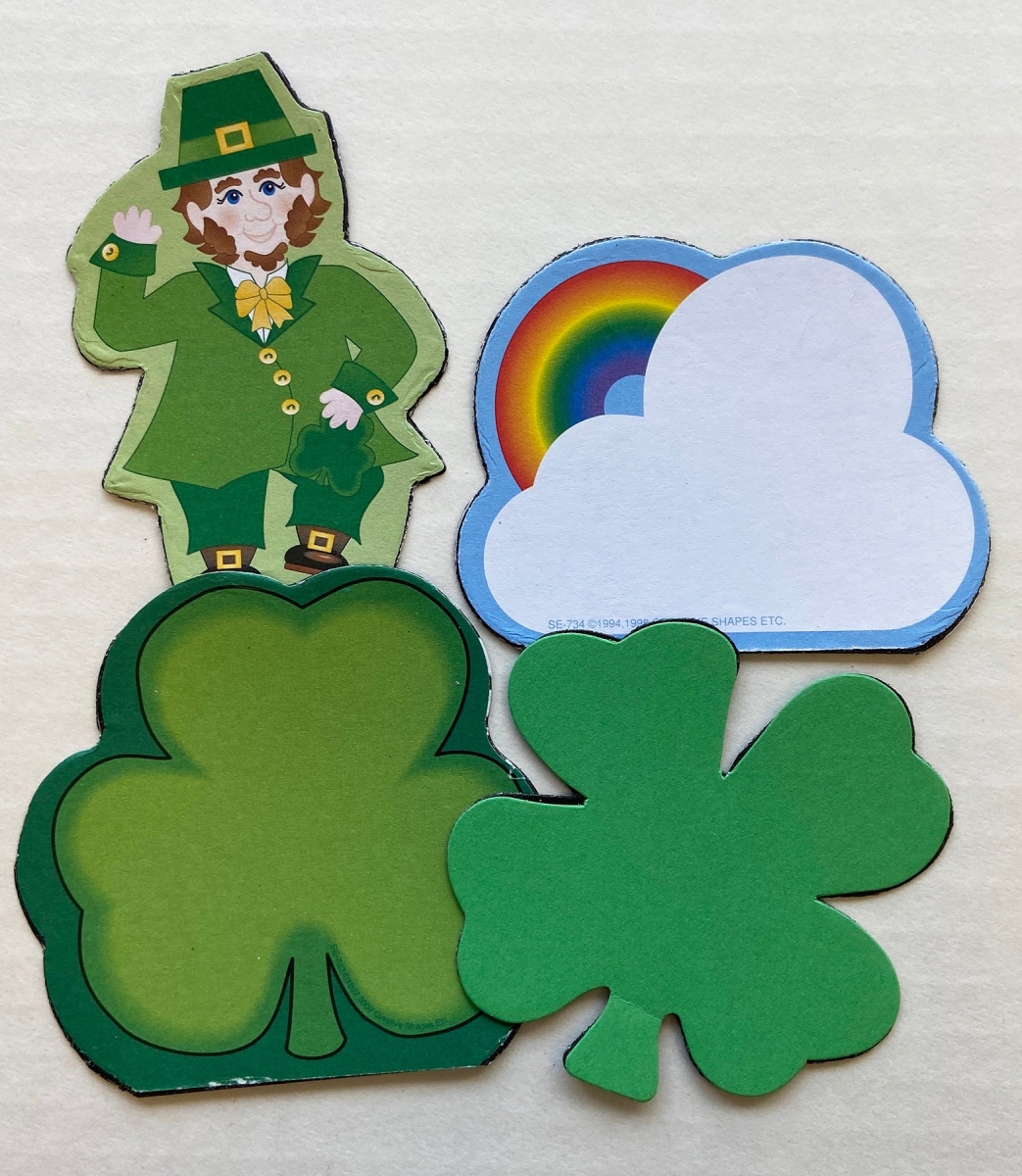 SE-3101 St. Patricks Day Set Image Magnets - Large