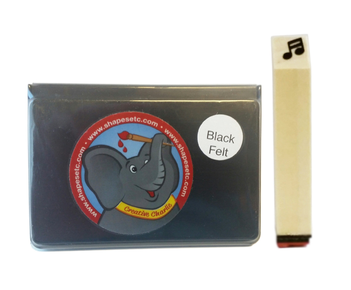 SE-9705 2.25 x 3.5 in. Music Stamp & Ink Pad Set