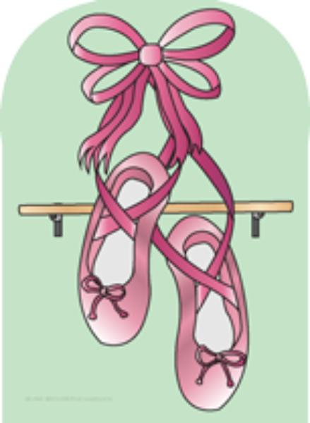 SE-7940 Ballet 3 x 3 in. Ballet Mini Notepad