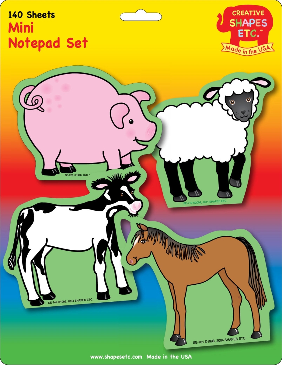 SE-7943 Farm Mini Notepad Set