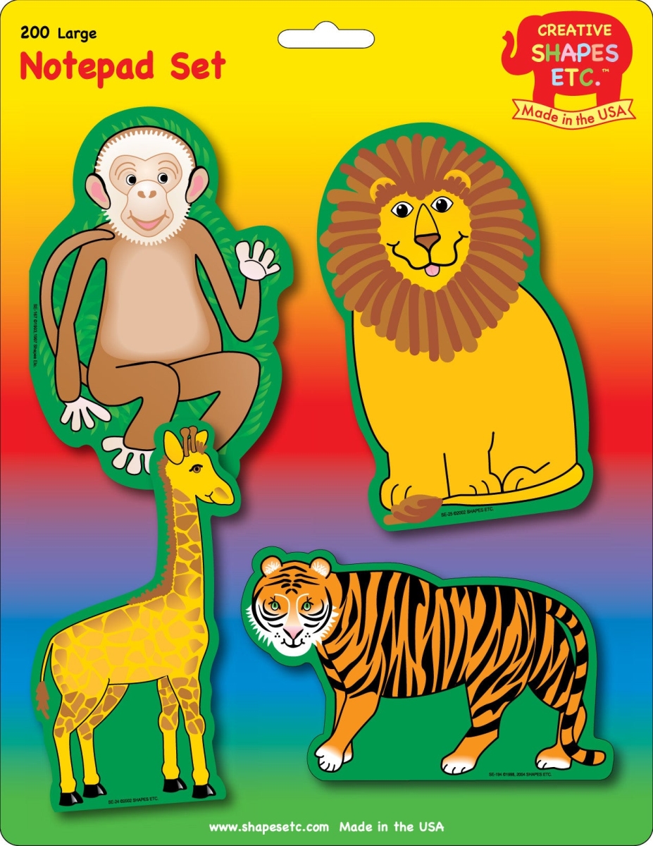 SE-7948 Zoo Notepad Set - Large