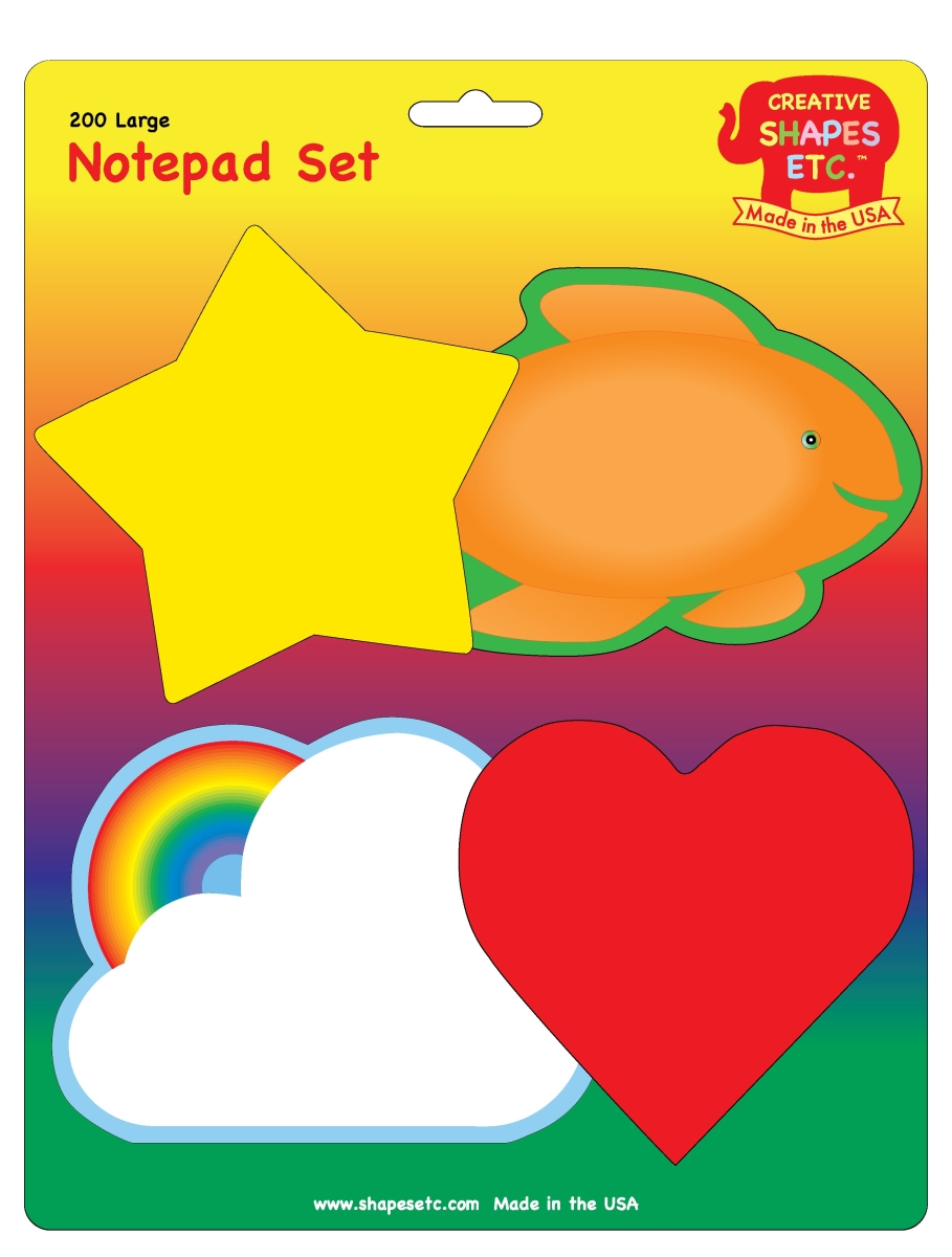 SE-8013 5 x 7 in. Notepad Set- Spiritual Symbols - Large