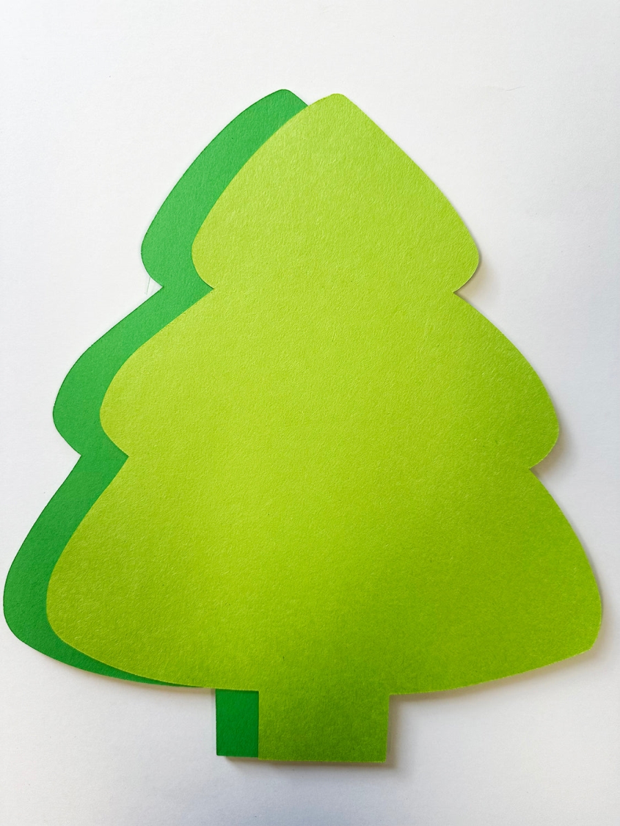 SE-9849 8 x 10 in. Holiday Evergreen Tree Single Color Super Cut-Outs