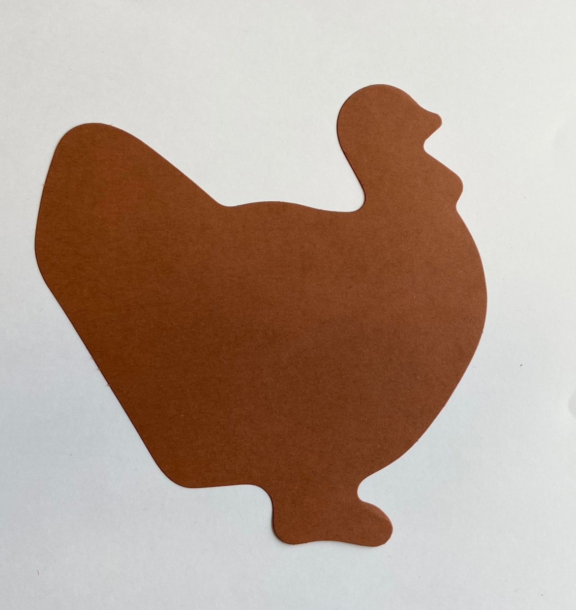 SE-9912 8 x 10 in. Turkey Single Color Super Cut-Outs