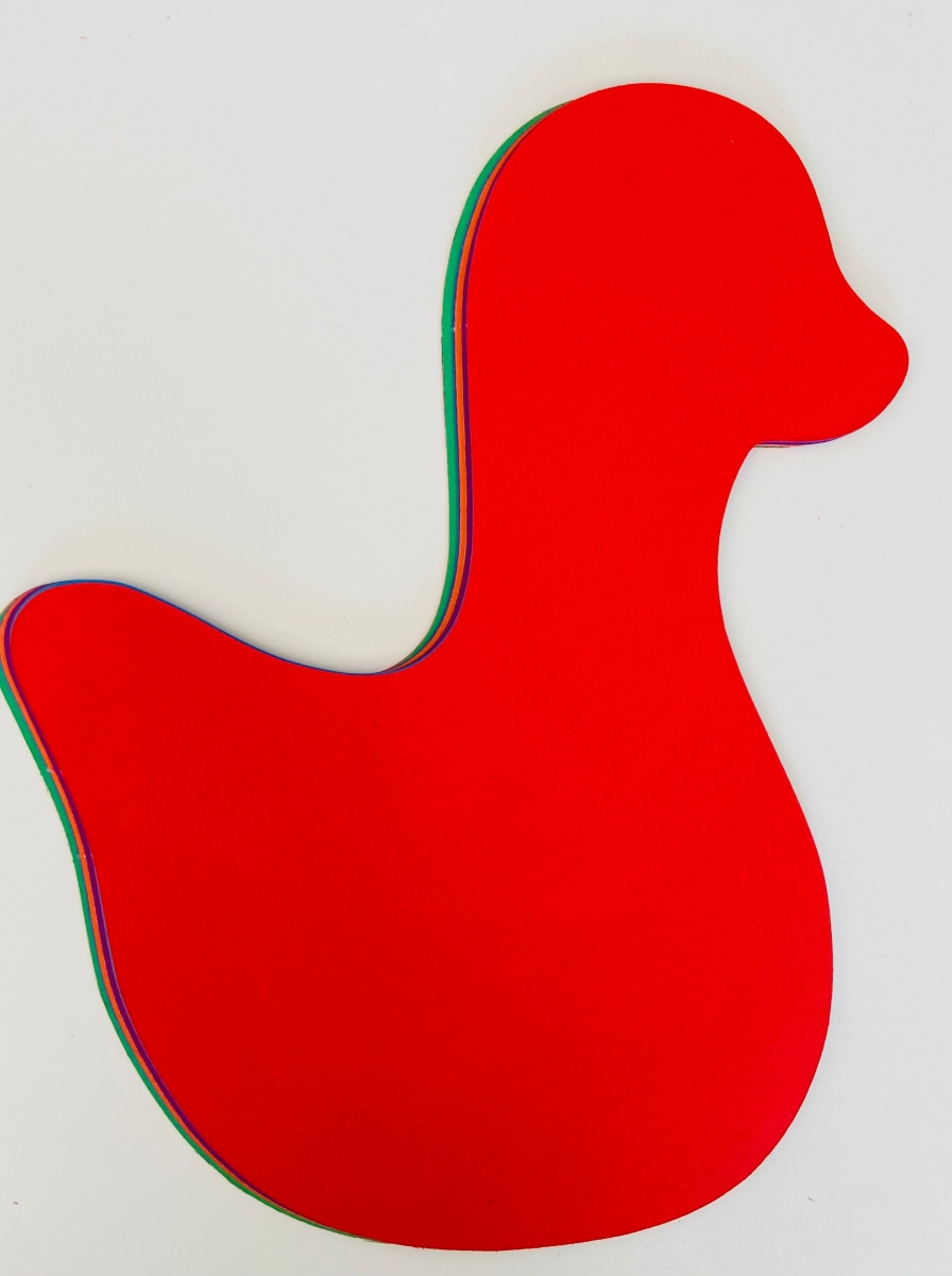 SE-9919 8 x 10 in. Duck Super Cut-Outs, Assorted Color
