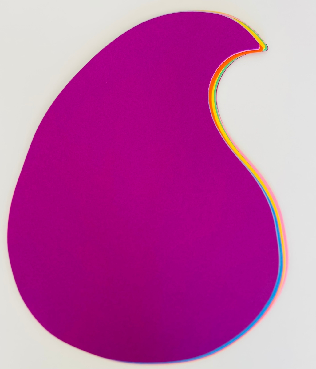 SE-9922 8 x 10 in. Raindrop Super Cut-Outs, Assorted Color