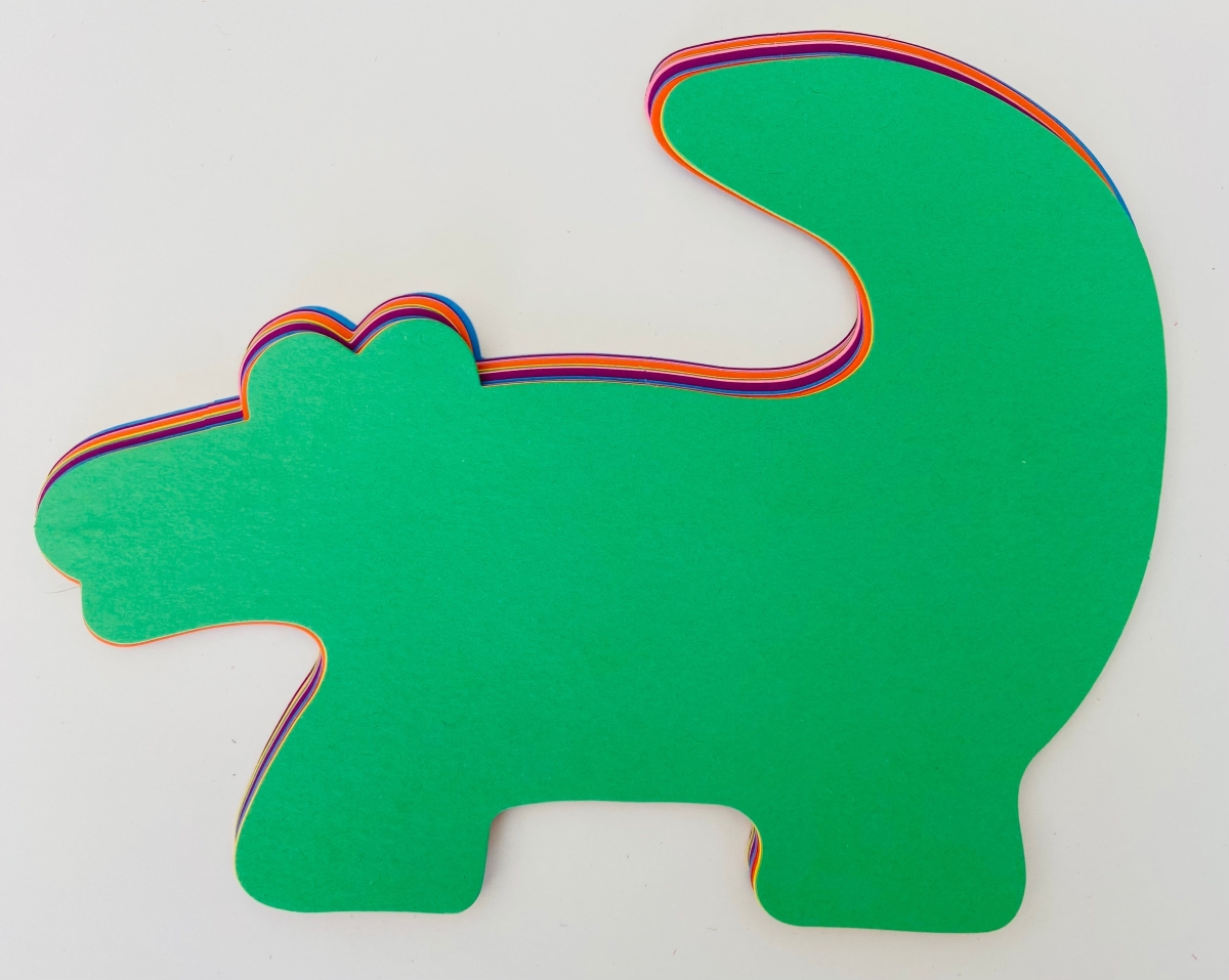 SE-9925 8 x 10 in. Alligator Super Cut-Outs, Assorted Color