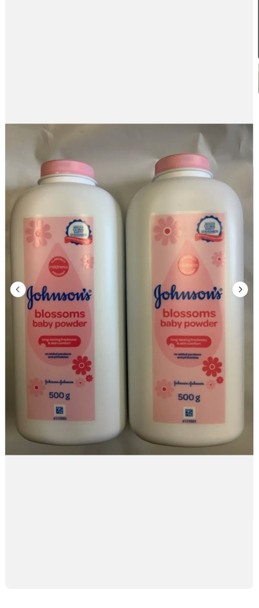 Baby Powder Blossom TALC 500g / 17.6 oz (Pack of 2) -  JOHNSON'S, 213