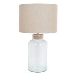 Picture of Crestview Collection CVABS822 Keep Sake Table Lamp&#44; Clear Glass