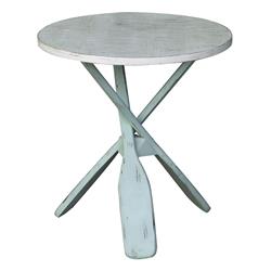 Chesapeake Two Tone Paddles Accent Table