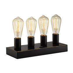 Picture of Crestview Collection CVAER1045 Bulb Holder&#44; Oil Bronze - Pack of 2