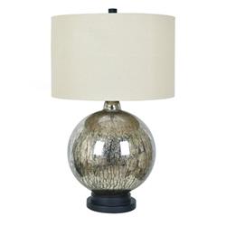 Picture of Crestview Collection CVABS1355 31 in. Dawkins Table Lamp&#44; Antique Mercury