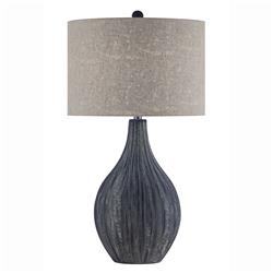 Dillon Table Lamp - Nautical Navy Scratch Finish