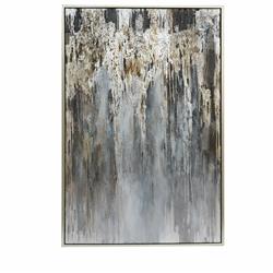 CVBZWF061 Abstract Silver Painting