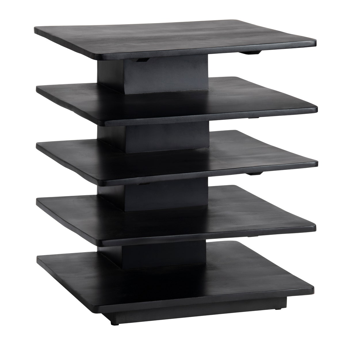 CVFNR9210 25.5 x 19.75 x 22 in. Hopper End Table, Black