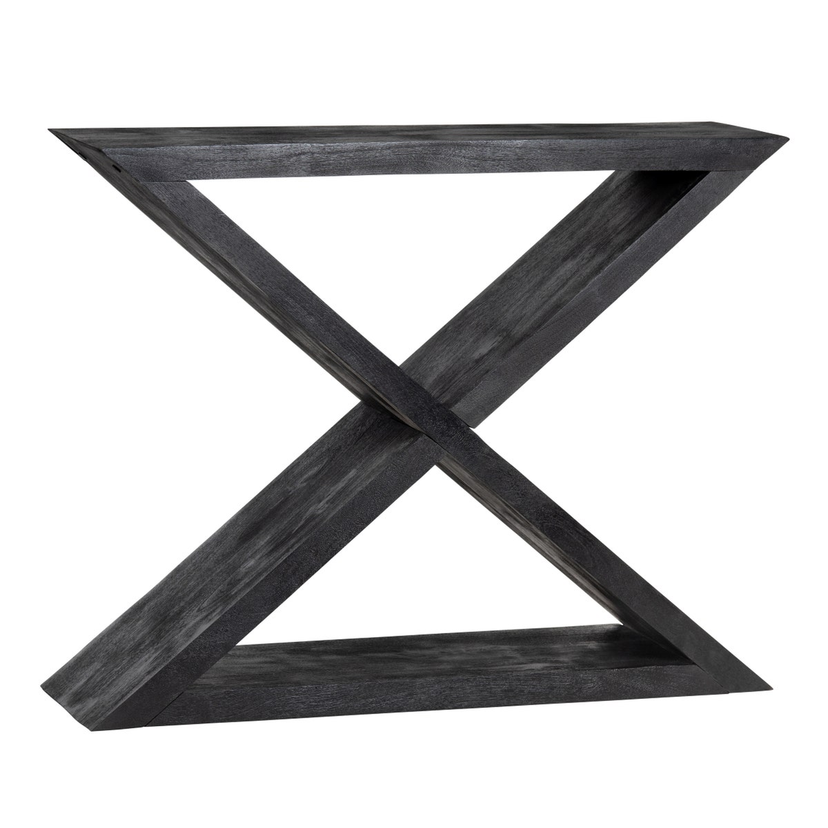 CVFNR4213 34 x 12 x 44 in. Veritas Console Table, Black