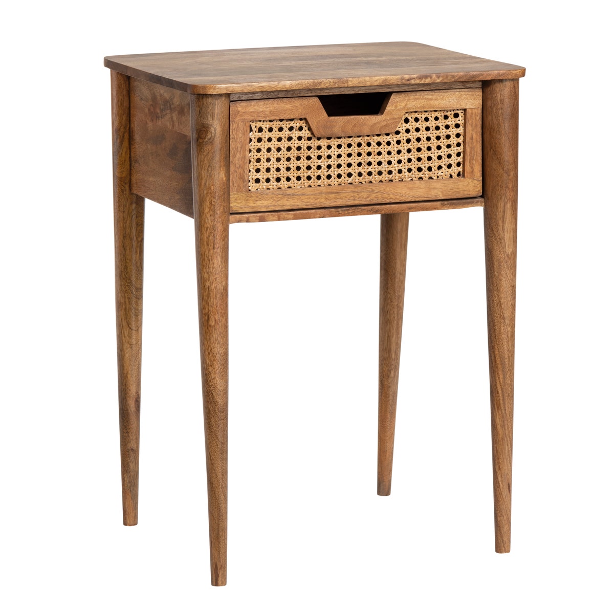 CVFNR4228 25 x 15 x 18 in. Guadalupe Accent Table, Brown & Tan