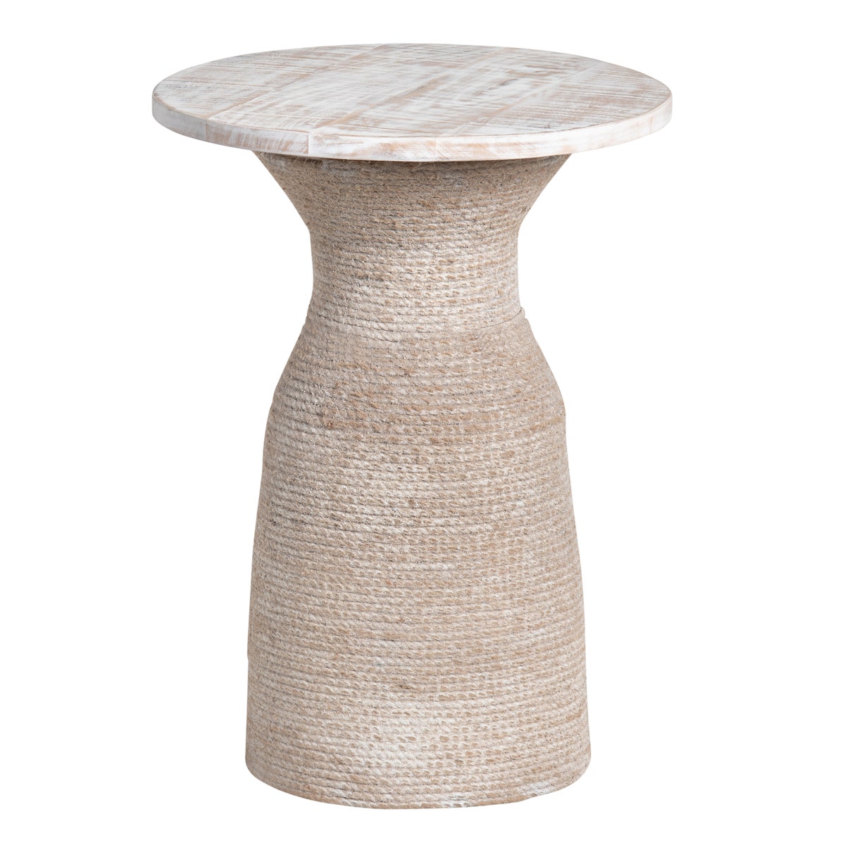 CVFNR4232 22 x 14 x 14 in. Key Largo Accent Table, Natural & Tan