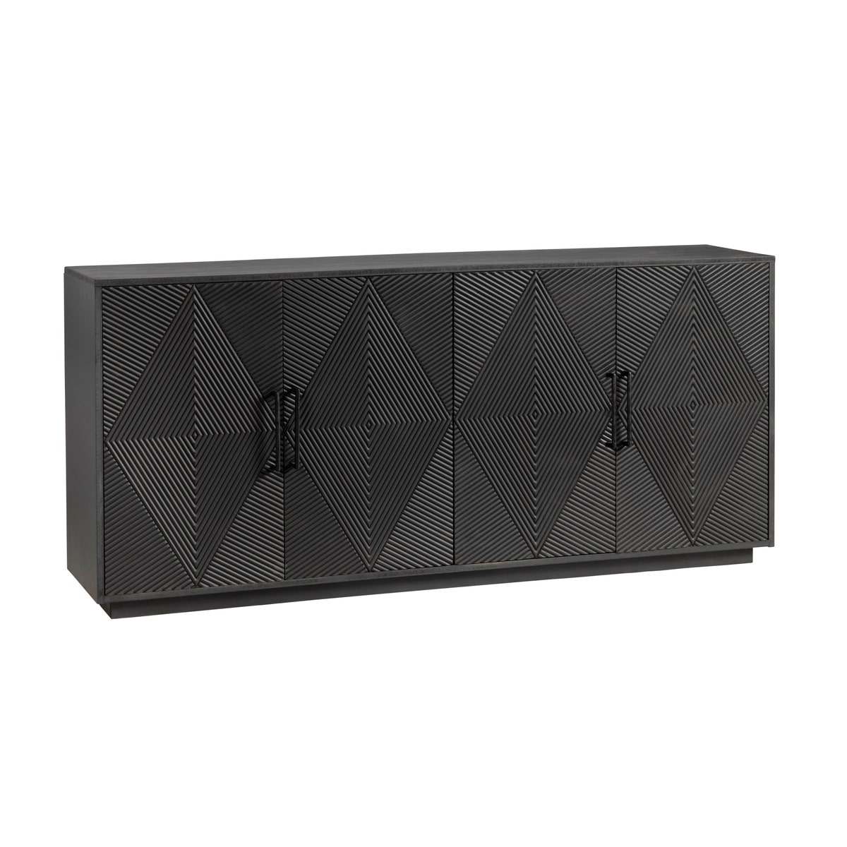 CVFNR4400 37 x 16 x 72 in. Watson Sideboard, Black