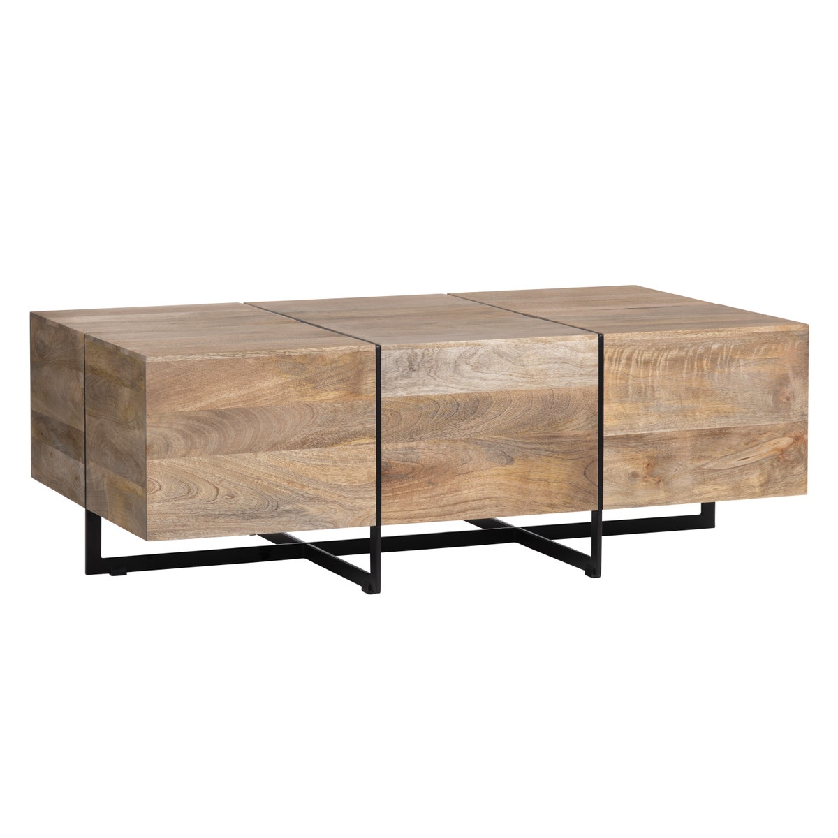 CVFNR4406 18 x 30 x 52 in. Brennon Cocktail Table, Brown