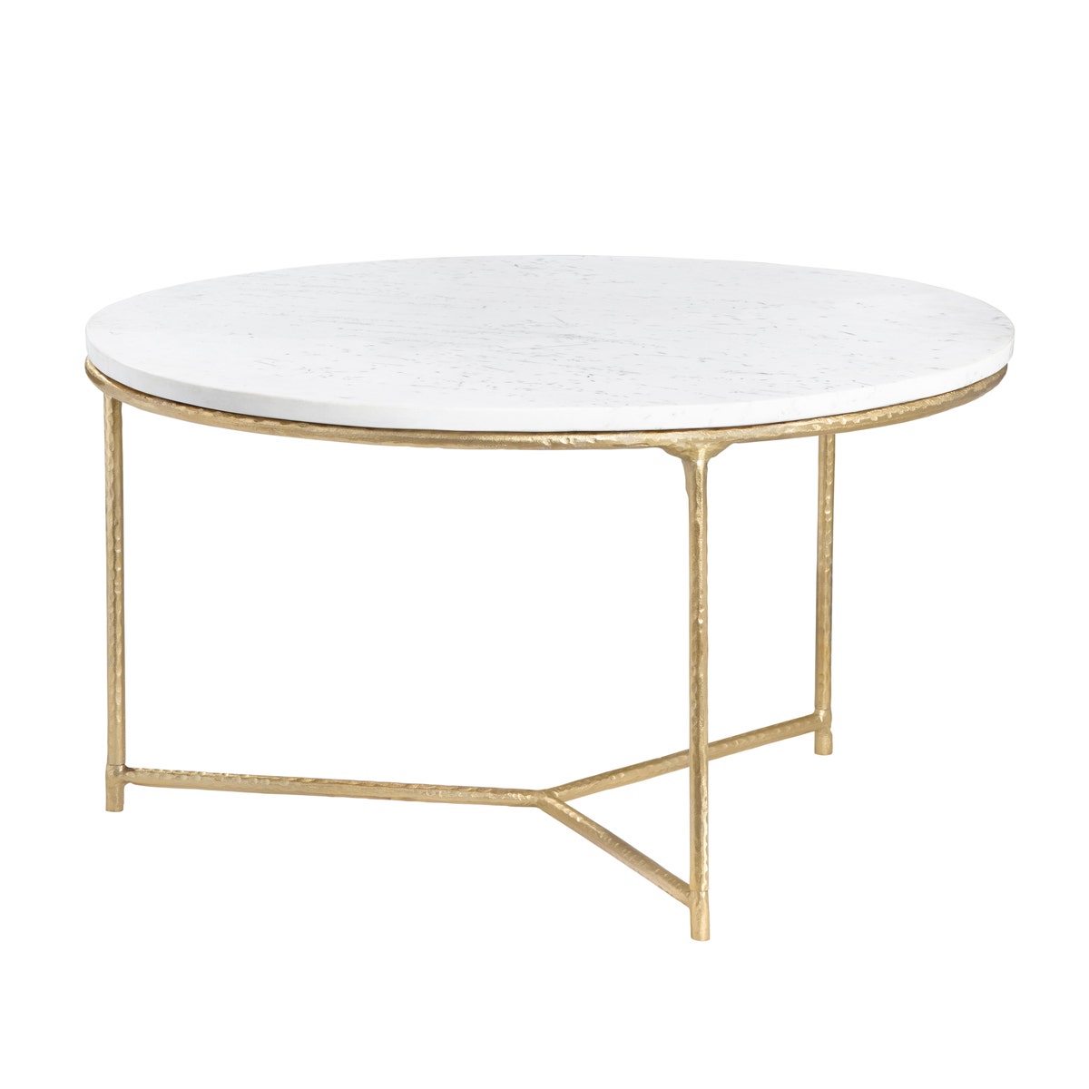 CVFNR4508 17 x 32 x 32 in. Athens Cocktail Table, Gold