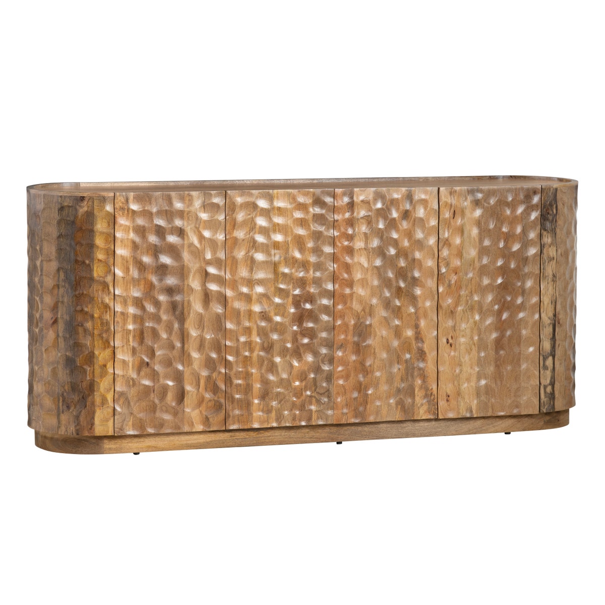 CVFNR4516 32 x 17 x 76 in. Gibson Four-Door Sideboard, Brown
