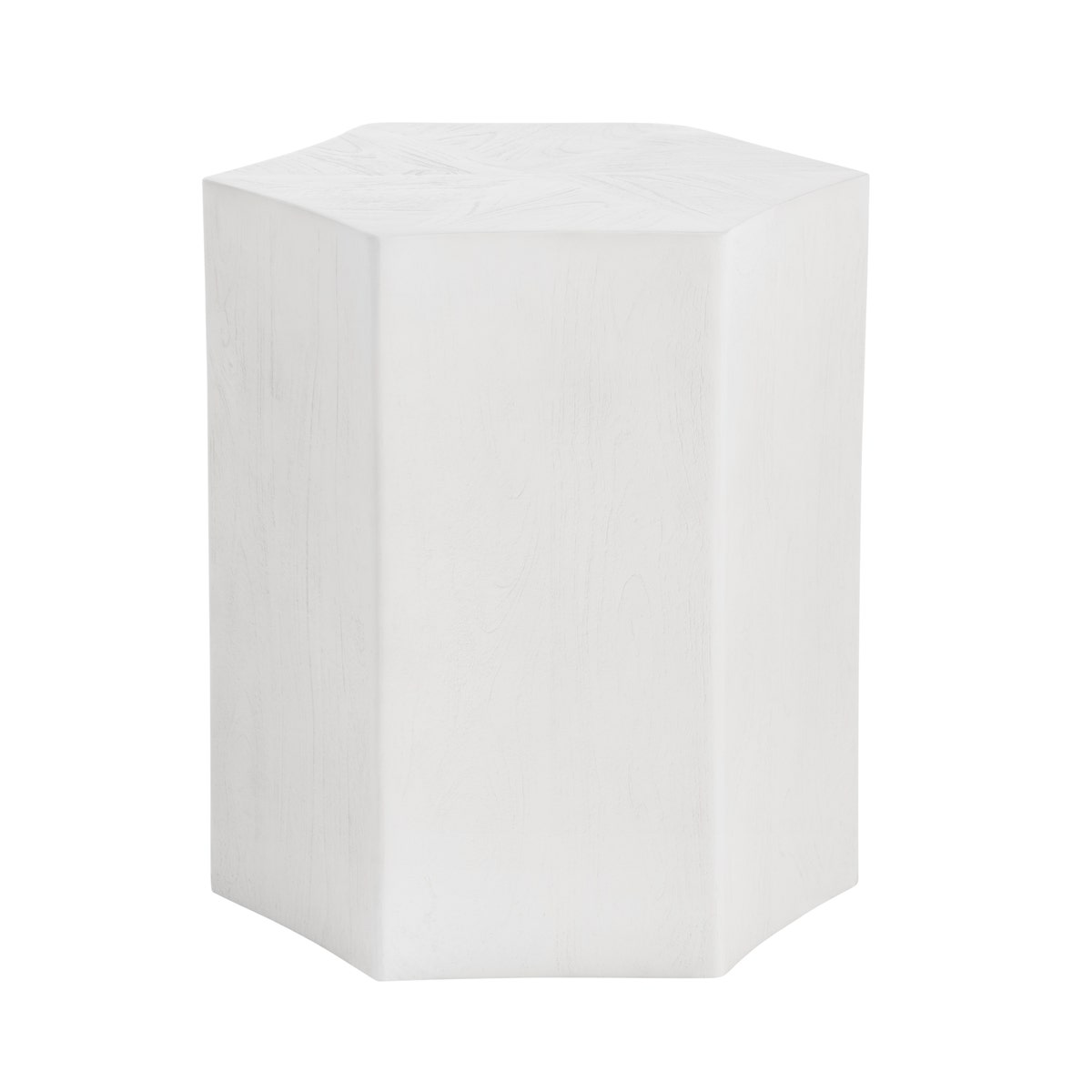 CVFNR4518 19 x 21 x 21 in. Caspian End Table, White