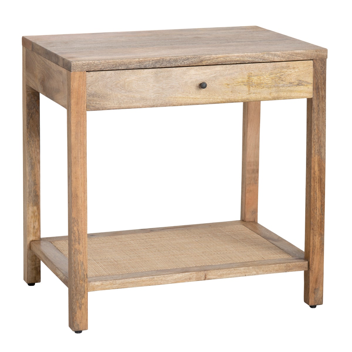 CVFNR4527 27.5 x 20 x 27.5 in. Barbados Side Table, Brown