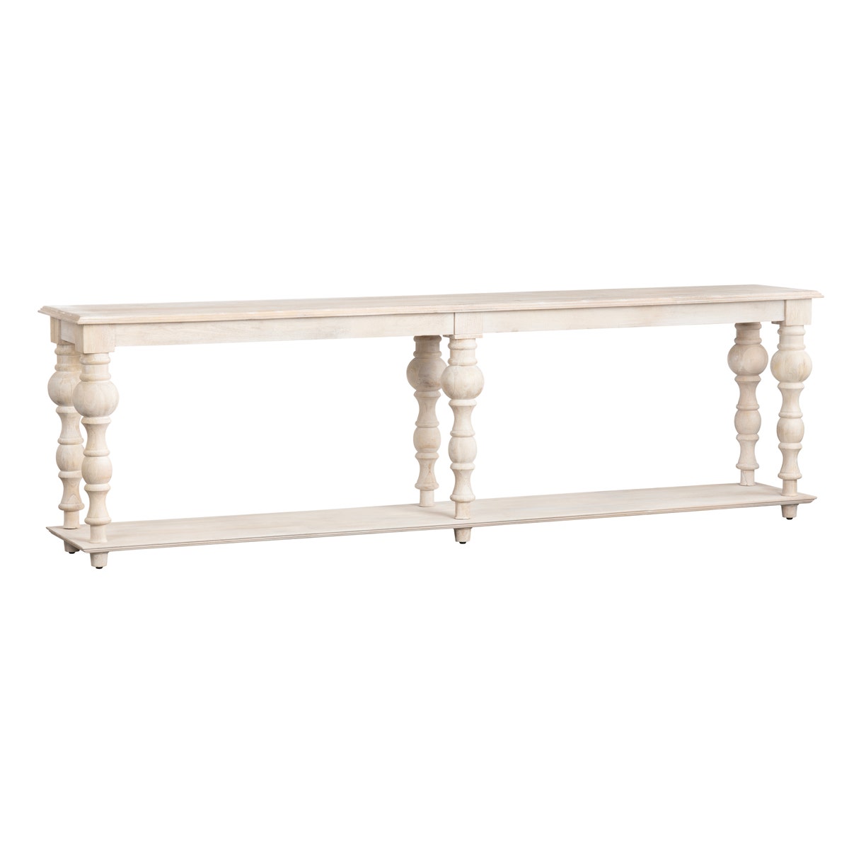 CVFNR4535 34 x 20 x 114 in. Harvest Console Table, White