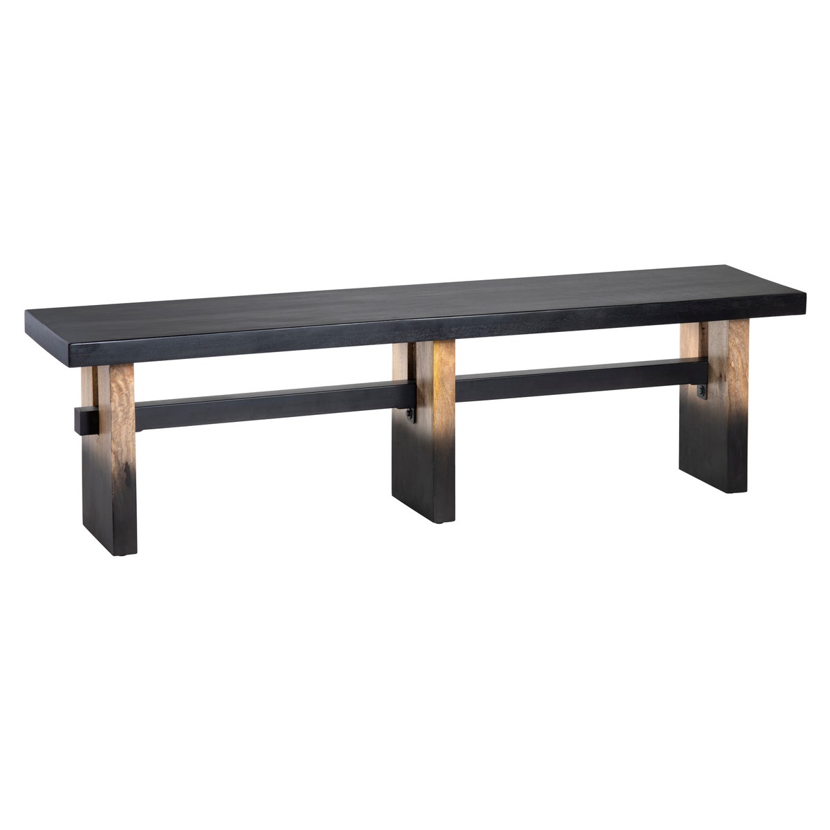 CVFNR4585 18 x 15 x 65 in. Horizon Bench, Black