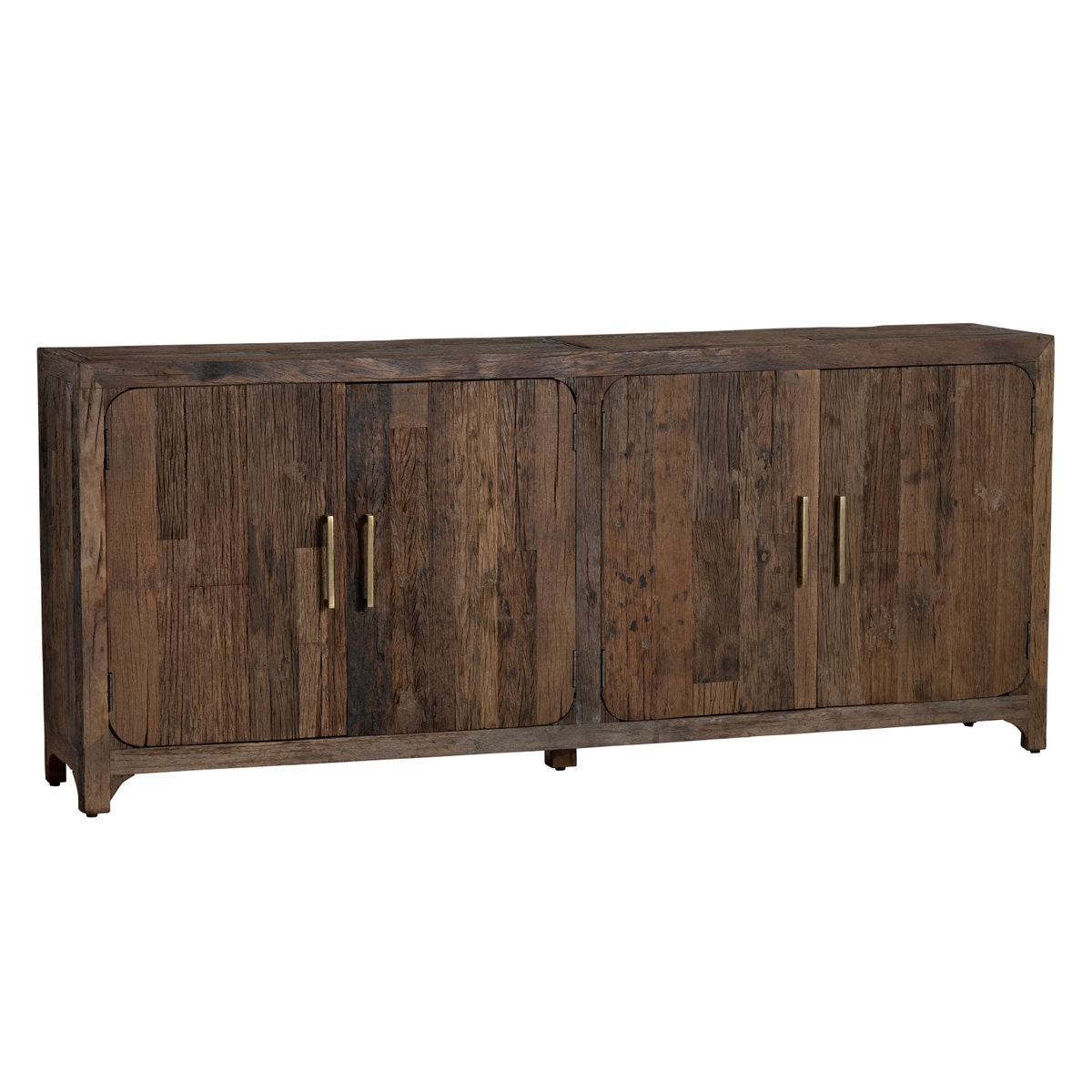 CVFNR4589 36 x 16 x 80 in. Hickory Ridge Four-Door Sideboard, Brown