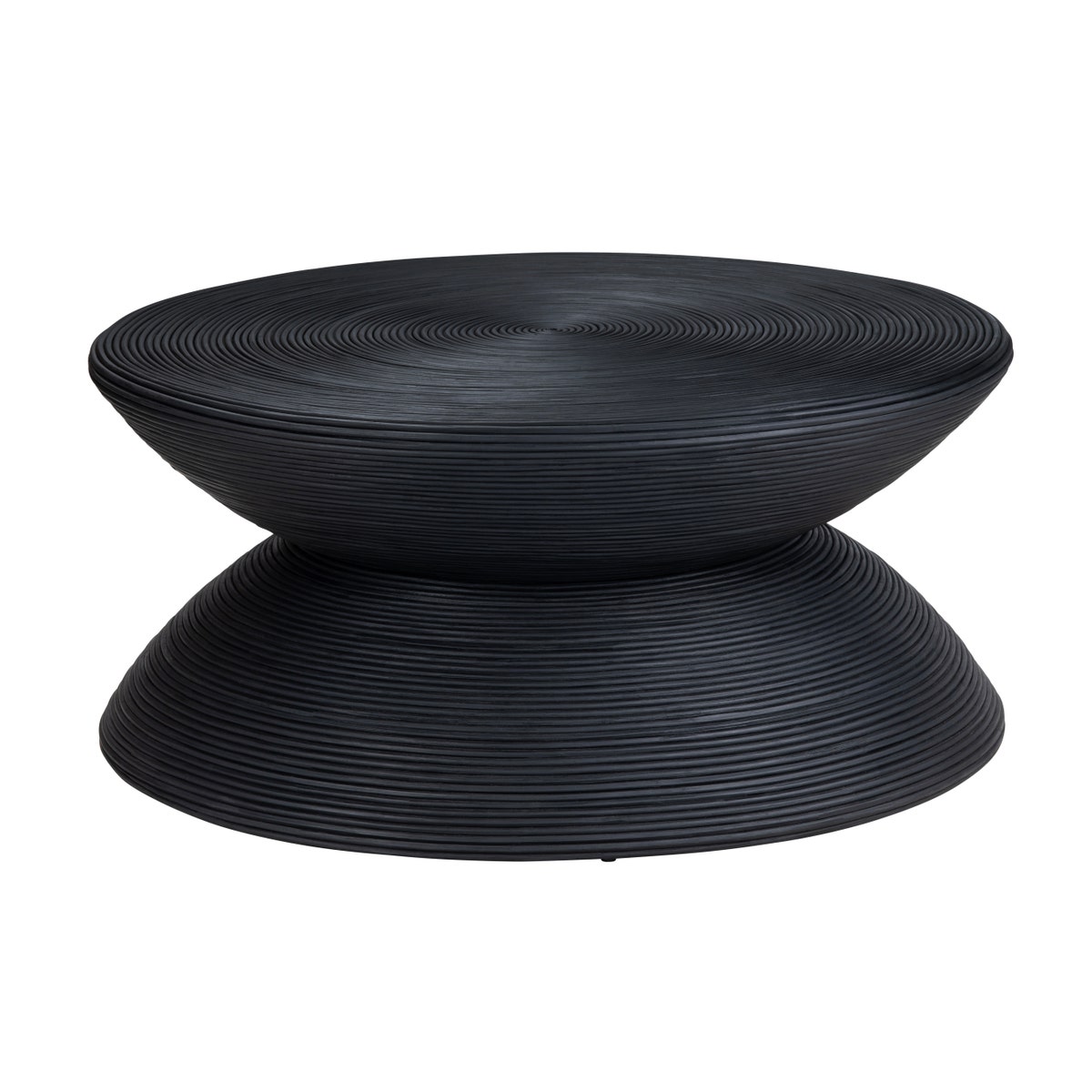CVFDR1013 18.5 x 40 x 40 in. Bengali Cocktail Table, Black