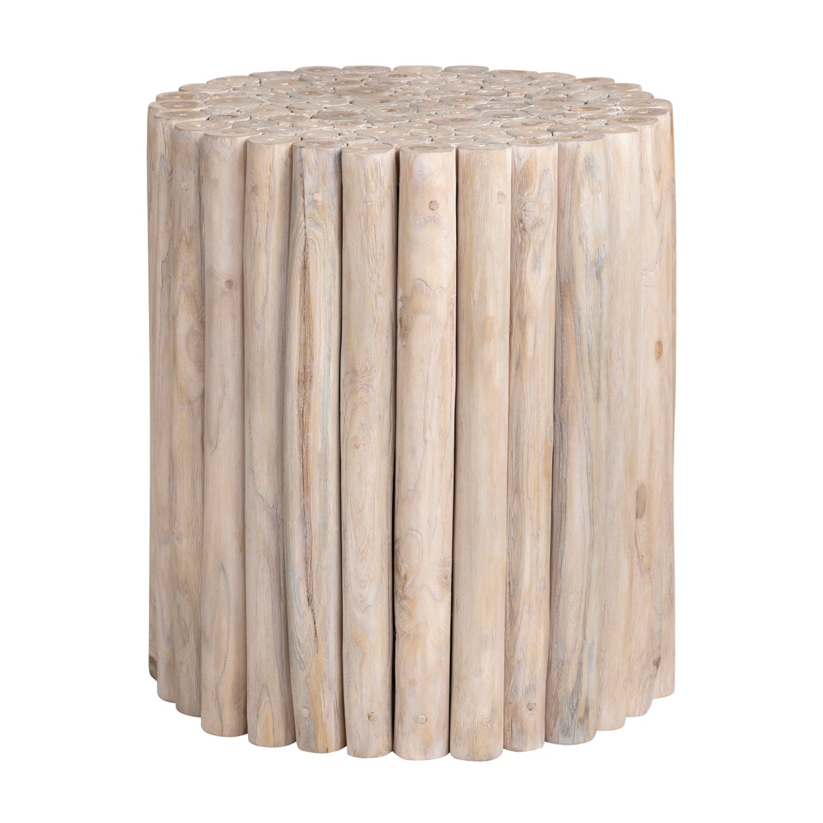 CVFDR1017 24 x 21.5 x 21.5 in. Gathering Accent Table, Natural