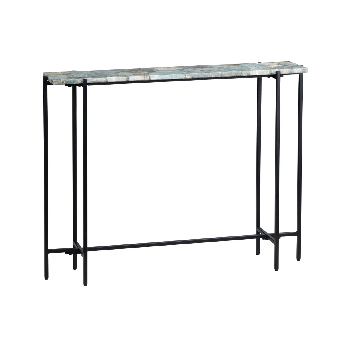 CVFNR4634 32 x 10 x 42 in. Dublin Marble Console, Green