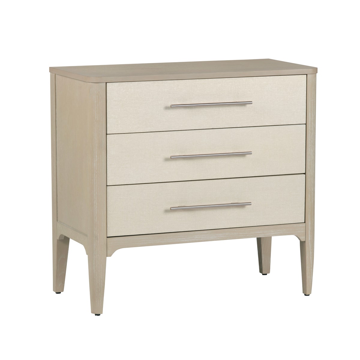 CVFDR1159 32 x 17 x 34 in. Sterling Three-Drawer Chest, White